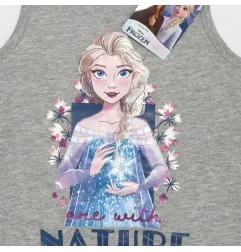 Disney Frozen Παιδικό καλοκαιρινό Φορεματάκι για κοριτσία (WE1124 Grey)