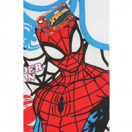 Marvel Spiderman παιδική Καλοκαιρινή πιτζάμα για αγόρια (WE2001 Blue)