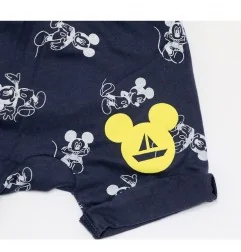 Βρεφικό Βαμβακερό Σορτς Disney Baby Mickey Mouse "Nautical" - Navy Μπλε (UE0038)