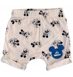 Βρεφικό Βαμβακερό Σορτς Disney Baby Mickey Mouse "Nautical" (UE0038B) - Σορτς/ Βερμούδες