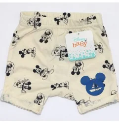 Βρεφικό Βαμβακερό Σορτς Disney Baby Mickey Mouse "Nautical" (UE0038B)
