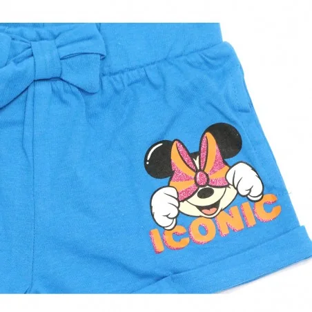 Disney Minnie Mouse Παιδικό Σορτς Για Κορίτσια (WE1103 Blue)