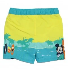 Disney Mickey Mouse βρεφικό Μαγιό Σορτς για αγόρια (WE0222 Yellow) - Βρεφικά μαγιό