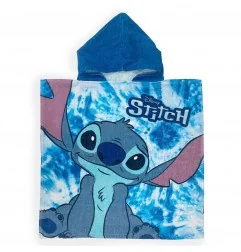 Disney Lilo & Stitch Παιδικό βαμβακερό Πόντσο θαλάσσης 55x110εκ. (LIL24-2006CG) - Πόντσο θαλάσσης