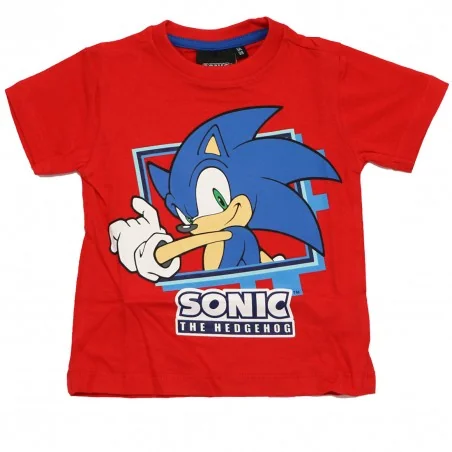 Sonic Παιδικό Κοντομάνικο μπλουζάκι για αγόρια (SON24-1733)