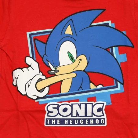 Sonic Παιδικό Κοντομάνικο μπλουζάκι για αγόρια (SON24-1733)