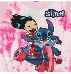 Disney Lilo & Stitch Παιδικό Κοντομάνικο Μπλουζάκι για κορίτσια (LIL24-1025Pink)