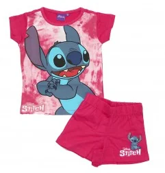 Disney Lilo & Stitch Παιδική Καλοκαιρινή Πιτζάμα για κορίτσια (LIL24-1325-POLFux) - Πιτζάμες Καλοκαιρινές