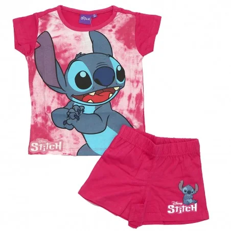 Disney Lilo & Stitch Παιδική Καλοκαιρινή Πιτζάμα για κορίτσια (LIL24-1325-POLFux) - Πιτζάμες Καλοκαιρινές