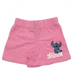 Disney Lilo & Stitch Παιδική Καλοκαιρινή Πιτζάμα για κορίτσια (LIL24-1325-POLPink)