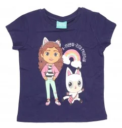 Gabby's Dollhouse Παιδικό Κοντομάνικο Μπλουζάκι για κορίτσια (40614 Violet) - Κοντομάνικα μπλουζάκια