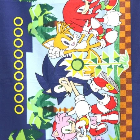 Sonic παιδική Πετσέτα Θαλάσσης 70x140εκ. (AYM070385)