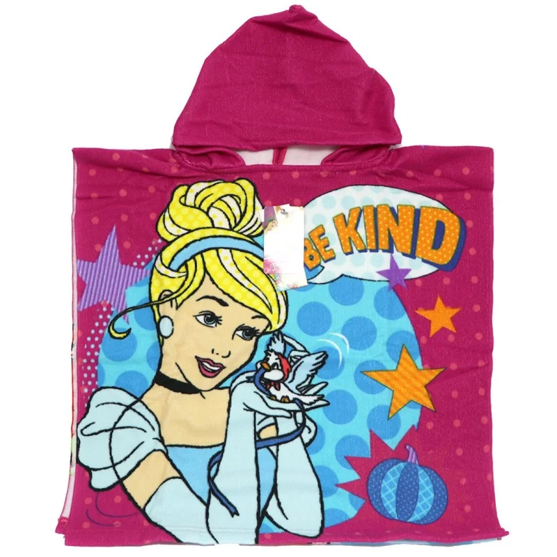 Disney Princess Παιδικό Πόντσο θαλάσσης 55x110εκ. (EXK335431) Disney Princess Παιδικό Πόντσο θαλάσσης 55x110εκ. (EXK335431)