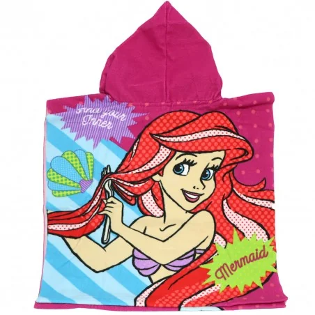 Disney Princess Παιδικό Πόντσο θαλάσσης 55x110εκ. (EXK335431)