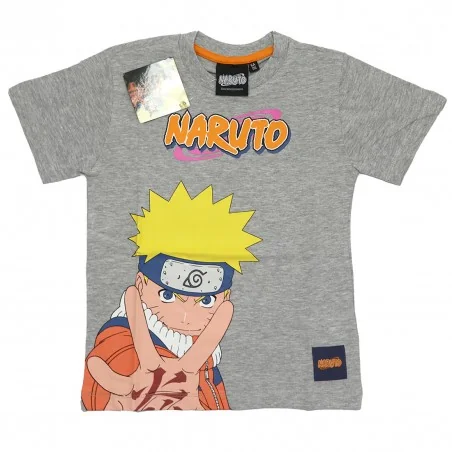Naruto κοντομάνικο μπλουζάκι για αγόρια (NAR24-0648 Grey)