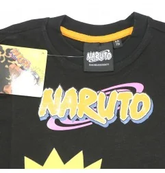 Naruto κοντομάνικο μπλουζάκι για αγόρια (NAR24-0648 Black)