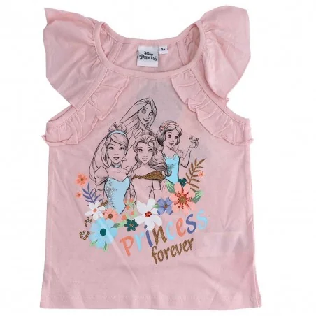 Disney Princess Παιδικό Κοντομάνικο Μπλουζάκι Για Κορίτσια (ET1163) - Κοντομάνικα μπλουζάκια