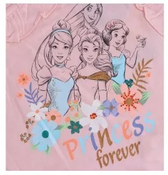 Disney Princess Παιδικό Κοντομάνικο Μπλουζάκι Για Κορίτσια (ET1163)