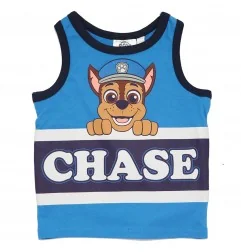 Paw Patrol Παιδικό Αμάνικο Μπλουζάκι Για Αγόρια (WE1200 blue) - Αμάνικα μπλουζάκια