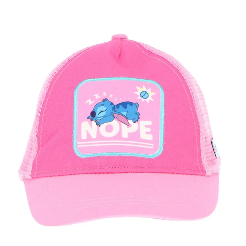 Disney Lilo & Stitch παιδικό Καπέλο Τζόκεϋ με δίχτυ Για κορίτσια (LIL23-0142 Pink) Disney Lilo & Stitch παιδικό Καπέλο Τζόκεϋ με δίχτυ Για κορίτσια (LIL23-0142 Pink)
