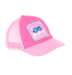 Disney Lilo & Stitch παιδικό Καπέλο Τζόκεϋ με δίχτυ Για κορίτσια (LIL23-0142 Pink) - Καπέλα - Τζόκευ (καλοκαιρινά)