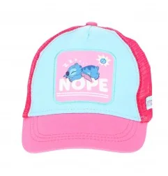 Disney Lilo & Stitch παιδικό Καπέλο Τζόκεϋ με δίχτυ Για κορίτσια (LIL23-0142 BLUE) - Καπέλα - Τζόκευ (καλοκαιρινά)