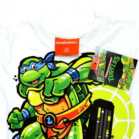 Ninja Turtles Παιδικό Κοντομάνικο μπλουζάκι για αγόρια (NIN 52 02 062 white)