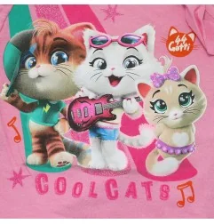 44 Cats Κοντομάνικο Μπλουζάκι Για Κορίτσια (ET6125 pink)