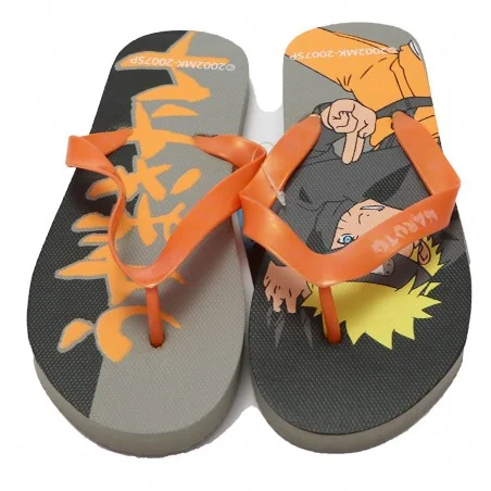 Naruto Παιδικές σαγιονάρες για αγόρια (NAR23-0066 ORANGE) - Σαγιονάρες/ παντόφλες αγόρι