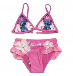 Disney Lilo & Stitch Παιδικό Μαγιό Μπικίνι για κορίτσια ( LIL24-3803pink) - Μπικίνι