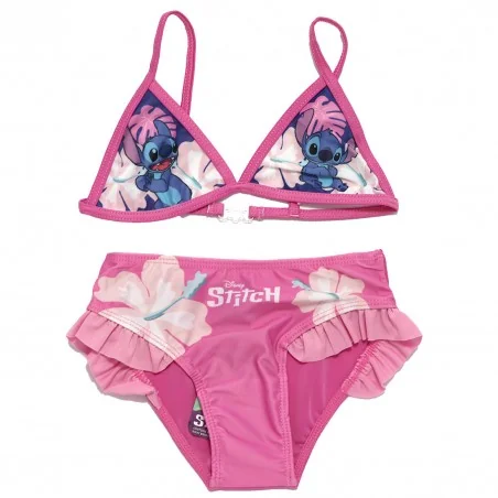 Disney Lilo & Stitch Παιδικό Μαγιό Μπικίνι για κορίτσια ( LIL24-3803pink) - Μπικίνι