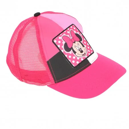 Disney Minnie Mouse παιδικό Καπέλο Τζόκεϋ με δίχτυ Για κορίτσια (MIN23-0184 Fux)