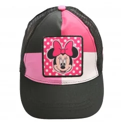 Disney Minnie Mouse παιδικό Καπέλο Τζόκεϋ με δίχτυ Για κορίτσια (MIN23-0184 Black) - Καπέλα - Τζόκευ (καλοκαιρινά)