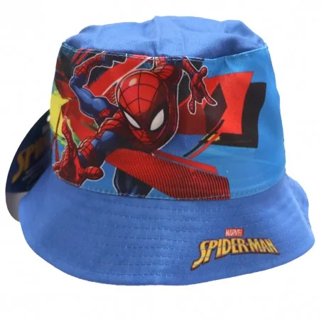 Marvel Spiderman Παιδικό Καπέλο Ψαράδικο Για αγόρια (SPI23-0834AK BLUE) - Καπέλα - Τζόκευ (καλοκαιρινά)