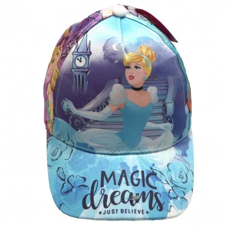 Disney Princess παιδικό Καπέλο Τζόκεϋ σατέν Για κορίτσια (ET4144) - Καπέλα - Τζόκευ (καλοκαιρινά)