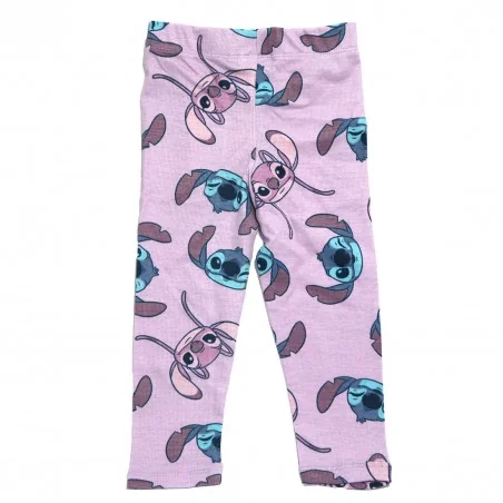 Disney Lilo & Stitch Παιδικό ριμπ Κολάν Για Κορίτσια (XH1258lila) - Μακρύ Κολάν