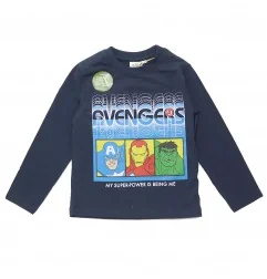 Marvel Avengers Εποχιακό Μακρυμάνικο Μπλουζάκι (XH1151Navy) - Μπλουζάκια Μακρυμάνικα (μακό)