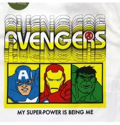 Marvel Avengers Εποχιακό Μακρυμάνικο Μπλουζάκι (XH1151 white)