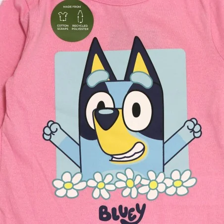 Bluey παιδικό μακρυμάνικο μπλουζάκι για κορίτσια (XH1470 pink) Bluey παιδικό μακρυμάνικο μπλουζάκι για κορίτσια (XH1470 pink)