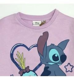 Disney Lilo & Stitch παιδική μπλούζα φούτερ για κορίτσια (XH1230 Lila)