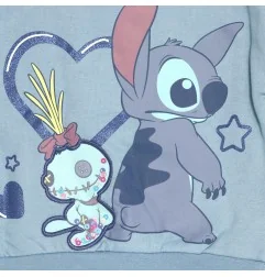 Disney Lilo & Stitch παιδική μπλούζα φούτερ για κορίτσια (XH1230 Blue)
