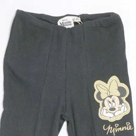 Disney Minnie Mouse Παιδικό ριμπ Κολάν καμπάνα Για Κορίτσια (XH1257 Black)