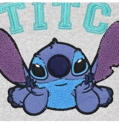 Disney Lilo & Stitch παιδική Μπλούζα φούτερ με κουκούλα για κορίτσια (XH1232Grey)