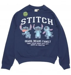 Disney Lilo & Stitch Γυναικεία Μπλούζα Φούτερ (XH35085Navy) - Γυναικείες Μπλούζες