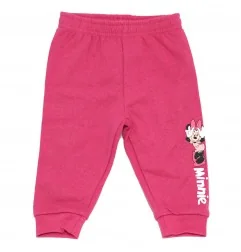 Βρεφικό Σετ Φόρμας Disney Minnie Mouse - Φούξια από Ανακυκλωμένο Βαμβάκι (2 τμχ.) (XH0001Fux) - Φόρμες