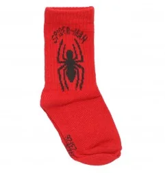 Marvel Spiderman παιδικές αθλητικές κάλτσες για αγόρια σετ 3 ζευγάρια (XH0675BLACK) - Κάλτσες κανονικές αγόρι