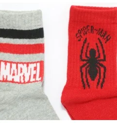 Marvel Spiderman παιδικές αθλητικές κάλτσες για αγόρια σετ 3 ζευγάρια (XH0675BLACK) - Κάλτσες κανονικές αγόρι