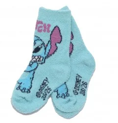 Disney Lilo & Stitch Παιδικές χνουδωτές κάλτσες για κορίτσια (XH0661 blue)