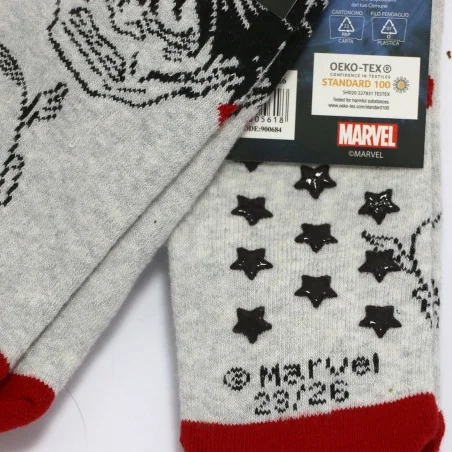 Marvel Avengers Παιδικές Αντιολισθητικές Κάλτσες πετσετέ (XH0621GREY) Marvel Avengers Παιδικές Αντιολισθητικές Κάλτσες πετσετέ (XH0621GREY)
