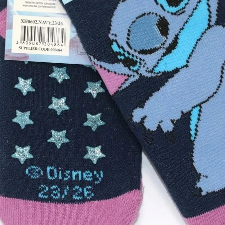 Disney Lilo & Stitch Παιδικές Αντιολισθητικές Κάλτσες πετσετέ για κορίτσια (XH0602 navy) Disney Lilo & Stitch Παιδικές Αντιολισθητικές Κάλτσες πετσετέ για κορίτσια (XH0602 navy)